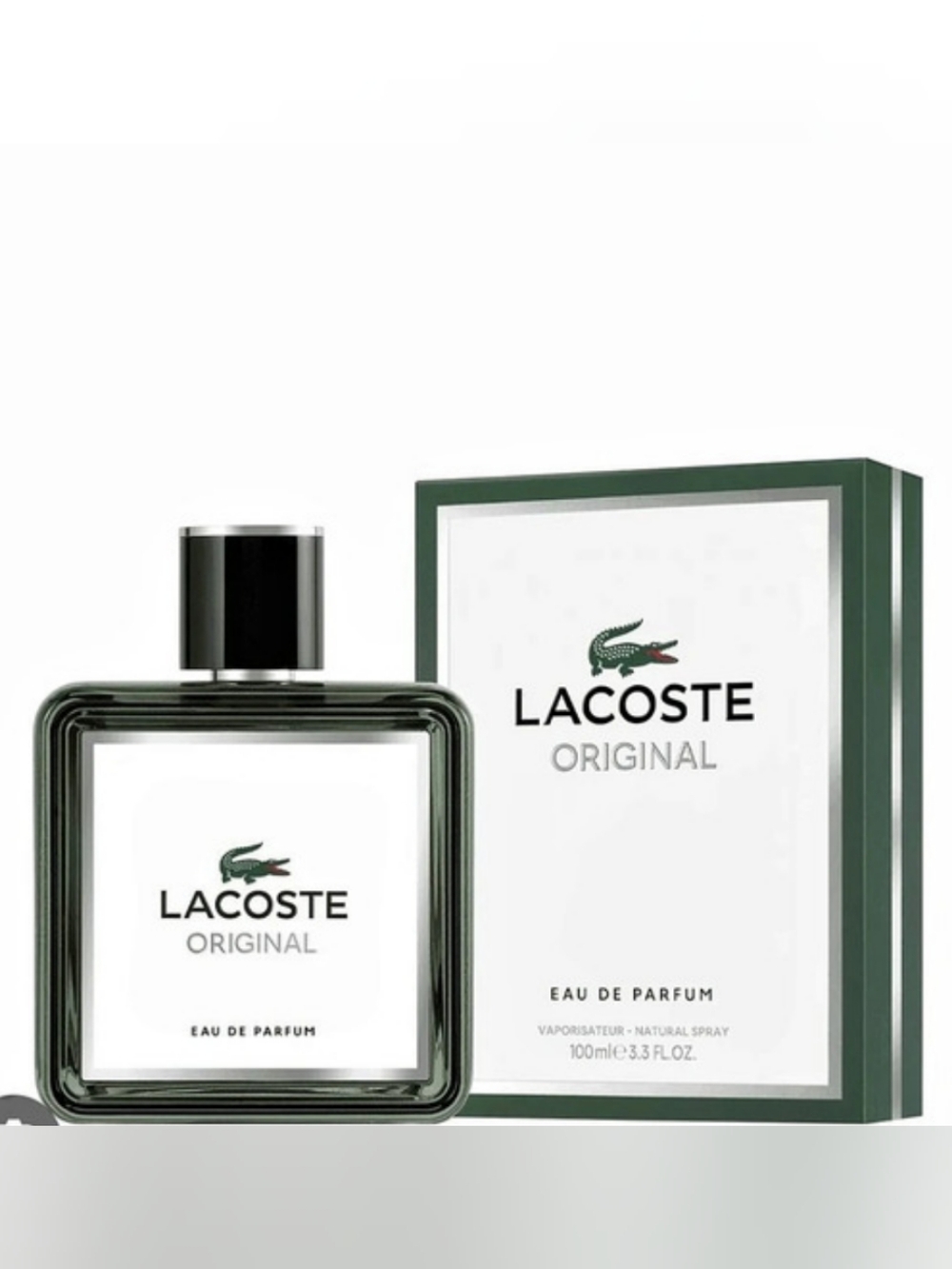 Lacoste Original Eau de Parfum 100 mL NWT